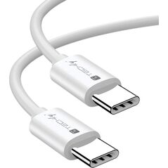 Kabel USB Techly USB-C - USB-C 1 m Biały (ICOC-MU4-40G240W1) 13308001 8059018365870