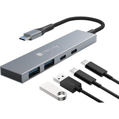 HUB USB Techly Techly Hub USB 4p. 2USB 3.2-2USB-C 13308016 8059018366945