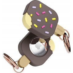 Elago Elago AirTag Ice Cream Case - etui do AirTag brązowe - Gwarancja bezpieczeństwa. Proste raty. Bezpłatna wysyłka od 170 zł. 13308100 8809863851222