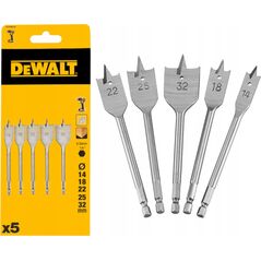 Wiertło Dewalt zestaw 5 szt wiertła płaskie 13315287 5054905299149