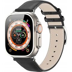 Dux Ducis DUX DUCIS pasek YS skórzany do Apple Watch 38 / 40 / 41 mm czarny 13320883 6934913023037