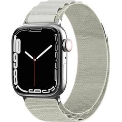 Hurtel Pasek ze stalową sprzączką Alpine do Apple Watch 42/44/45/49 mm - srebrny 13320918 9145576283219