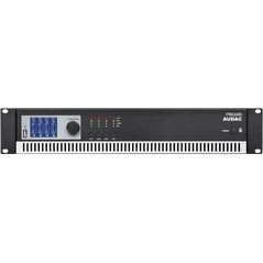 System przekazu sygnału AV Audac AUDAC PMQ480 Czterokanałowy wzmacniacz mocy z obsługą WaveDynamics™, 70 V/100 V 13332419 5414795041561