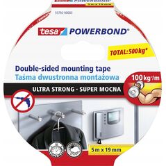 Tesa tesa Powerbond Montageband Ultra Strong 5m 19mm 13332705 4042448217424