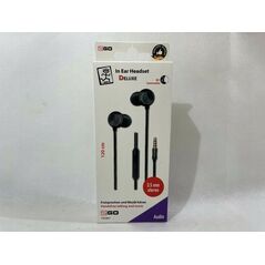 Słuchawki 2GO 2GO In-Ear Stereo-Headset "Deluxe" - schwarz / anthrazit 13332949 4010425959674