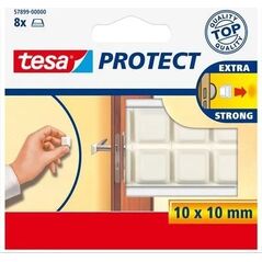 Tesa tesa Protect Schutzpuffer quadratisch 10 x 10mm weiß    8St. 13333122 4042448885074