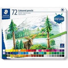 Staedtler STAEDTLER "Design Journey" Metalletui mit 72 Farbstiften 13333655 4007817071076
