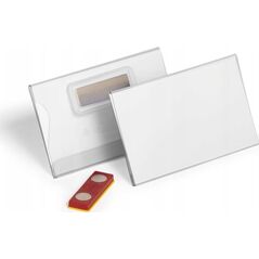 Durable DURABLE Namensschild m Magnet verdrehsicher 54x90mm 25er PAK 13333741 4005546732190