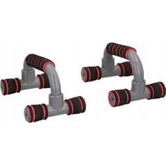 Dunlop Dunlop - Uchwyty do pompek Push Up Bars 2 szt. (czerwony) 13334473 5904501202824