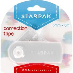 Starpak KOREKTOR W TASMIE 5MMX6MB SZARY STK 12/432 PG 13335001 5904335873771