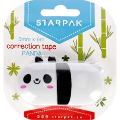 Starpak KOREKTOR W TASMIE 5MMX6MB PANDA STK B/C 12/432 13335023 5904335873795