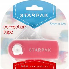 Starpak KOREKTOR W TASMIE 5MMX6MB ROZ STK B/C 12/432PG 13335028 5904335873733