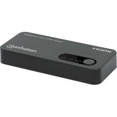 Manhattan MANHATTAN 4K@60Hz 2-Port HDMI-Splitter mit Downscaling 18G 13335152 766623207614