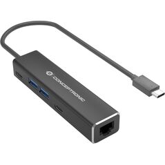 Adapter AV Conceptronic CONCEPTRONIC Adapter USB-C -> 2.5GbE 2xUSB-C USB-A 0.15m sw 13336230 4015867234211