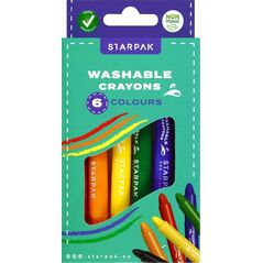 Starpak KREDKI ZMYWALNE 6KOL WYKR STK PUD 12/144 13336240 5905523610987