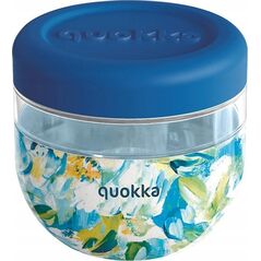 Quokka Quokka Bubble Food Jar - Pojemnik na żywność / lunchbox 770 ml (Blue Peonies) 13336569 8412497401345