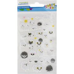 Craft with Fun OZDOBA DEK FILC OWIECZKI SPRZYL CF PBH 24/288 13336626 5904335885064