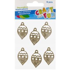 Craft with Fun OZDOBA BN NAKLEJKI BOMBKI BROK ZLO 6SZT CF12/144 13336633 5904335884258