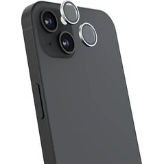 Jcpal Osłona na aparat JCPal Preserver Lens Protector do iPhone 15 / 15 Plus srebrna - Gwarancja bezpieczeństwa. Proste raty. Bezpłatna wysyłka od 170 zł. 13336845 6954661867264