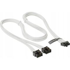 SeaSonic Seasonic 12VHPWR PCIe adapter cable, 90 angled (white, 75cm) 13337308 4711173878124