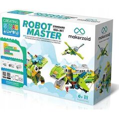Makerzoid Makerzoid Robot Master Standard - zestaw ponad 370 klocków edukacyjnych z możliwością kodowania - Gwarancja bezpieczeństwa. Proste raty. Bezpłatna wysyłka od 170 zł. 13337983 6974810050002