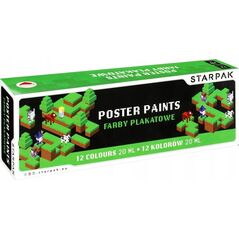 Starpak FARBY PLAK 12KOL 20ML PIXEL G DIAG STK FOL 6/24 13338426 5905523612363