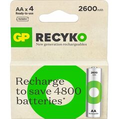 GP Akumulator GP Recyko 2600mah(AA) bl/4 13338792 4891199212574