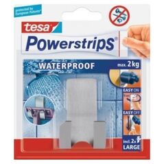 Tesa tesa  Powerstrips Waterproof Haken Zoom Metall 13339782 4042448175243