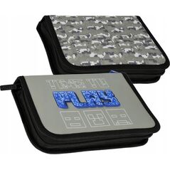 Piórnik Starpak PIORNIK 1ZAM 2KLAP PIXEL SZARY STK-35 PB 12/48 13340214 5905523616958