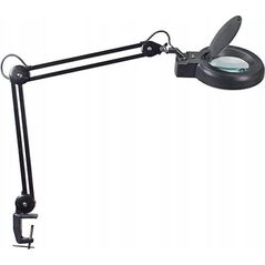 Lampka biurkowa Maul MAUL LED Lupenleuchte Viso mit Klemmfuß schwarz 13341349 4002390061742