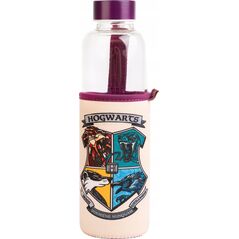 Harry Potter Harry Potter - Butelka na wodę ze szkła 500 ml (Hogwarts) 13341510 8435497271923