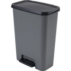 Kosz na śmieci Curver Kosz na śmieci z pedałem Compatta 23+23Lgray/black 13368427 8013183122430