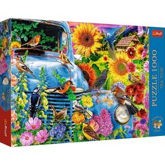 Trefl Puzzle 1000 elementów Premium Plus Quality Wiejska Sielanka: Śpiewające ptaki 13400548 5900511108484
