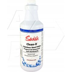 Swish STAINLESS STEEL POLISH clean-it - 1L, środek nabłyszczający oraz konserwujący powierzchnie z stali nierdzewnej na bazie olejku, bezzapachowy 13405248 5907662640139