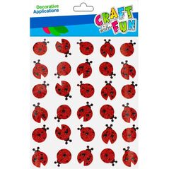 Craft with Fun NAKLEJ BIEDRONKI 30SZT CF B/C 12/288 13410683 5908275174578