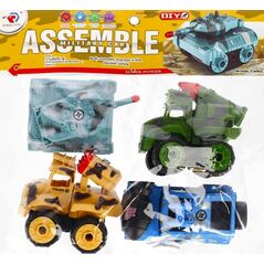 Mega Creative AUTO WOJSKO DO SKREC 4SZT 33X31X9 MC PBH 48 13410756 5904335843330