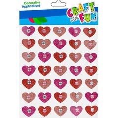 Craft with Fun NAKLEJ SERCA BROK 35SZT CF B/C 12/288 13410836 5908275174585