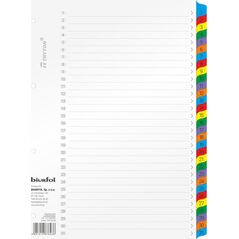Biurfol Przekładki kartonowe Biurfol A4 1-31 numeryczne 13431187 5907214876238