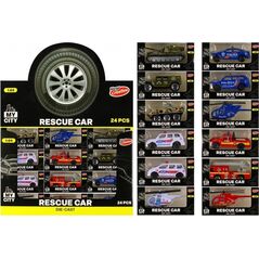 Mega Creative AUTO RATUNK MET 11X5X4 MOJE MIASTO MCN24/384/768 13433094 5904335882247