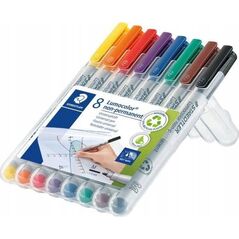 Staedtler Staedtler 315 WP8 marker 1 szt. Czarny, Niebieski, Brązowy, Zielony, Pomarańczowy, Czerwony, Fioletowy, Żółty 13434565 4007817309339