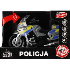 Mega Creative MOTOCYKL POLICJA B/O 21X15X11 MOJE M PLPL MC 48 13435319 5904335881875