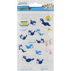 Craft with Fun OZDOBA DEK FILC PIES/ZAJAC SPRZYL CF PBH 24/288 13439569 5904335884968