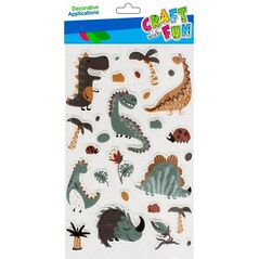 Craft with Fun OZDOBA DEK NAKLEJKI DINUSIE 27SZT CF PBH 12/288 13441219 5904335883879