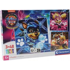 Clementoni Clementoni Puzzle 3x48el SuperColor square Psi Patrol PAW PATROL MIGHTY MOVIE 25303 13441787 8005125253036