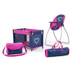 Milly Mally Milly Mally Zestaw dla lalek Elsa Prestige Navy 13442240 5901761128574