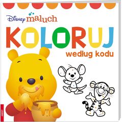 Ameet Książeczka Disney maluch. Koloruj według kodu COLO-9201 13451622 9788325342753