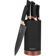 Klausberg ZESTAW NOŻY KUCHENNYCH W BLOKU 5 EL. KLAUSBERG KB-7614 13452363 5908287276147