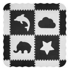Milly Mally Mata piankowa puzzle Jolly 2x2 - Grey 13454390 5901761129045