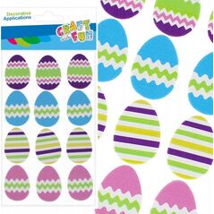 Craft with Fun OZDOBA DEK EVA PISANKI SPRZYL 12SZT CF 12/144 13455795 5905523621440