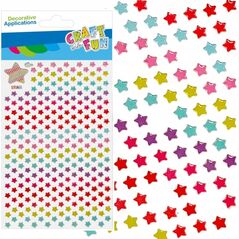 Craft with Fun OZDOBA DEK NAKLEJKI GWIAZD 261SZT CF 12/144 13455799 5905523621747